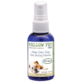 Showseason Animal Products Mellow Pet® Calming Spray 2.5 oz for Dogs |Travel Size | Cruelty-Free | Paraben-Free | Biodegradable and Non-Toxic | Made in The USA