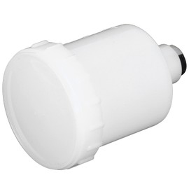 125ml Plastic Cup Container Replacement for Air Feed Spray Guns with 15mm Femal Thread Painting Parts