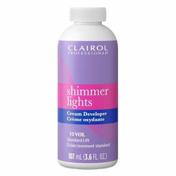 Clairol Professional Shimmer Lights Cream 10 Vol Developer 3.6 oz