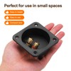 MECCANIXITY 2.68 Inch Speaker Box Terminal Cup, 2-Way Subwoofer Plug