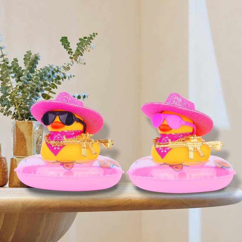 MuMyer Car Duck Decoration Dashboard, Rubber Duck Car Ornament Accessories
