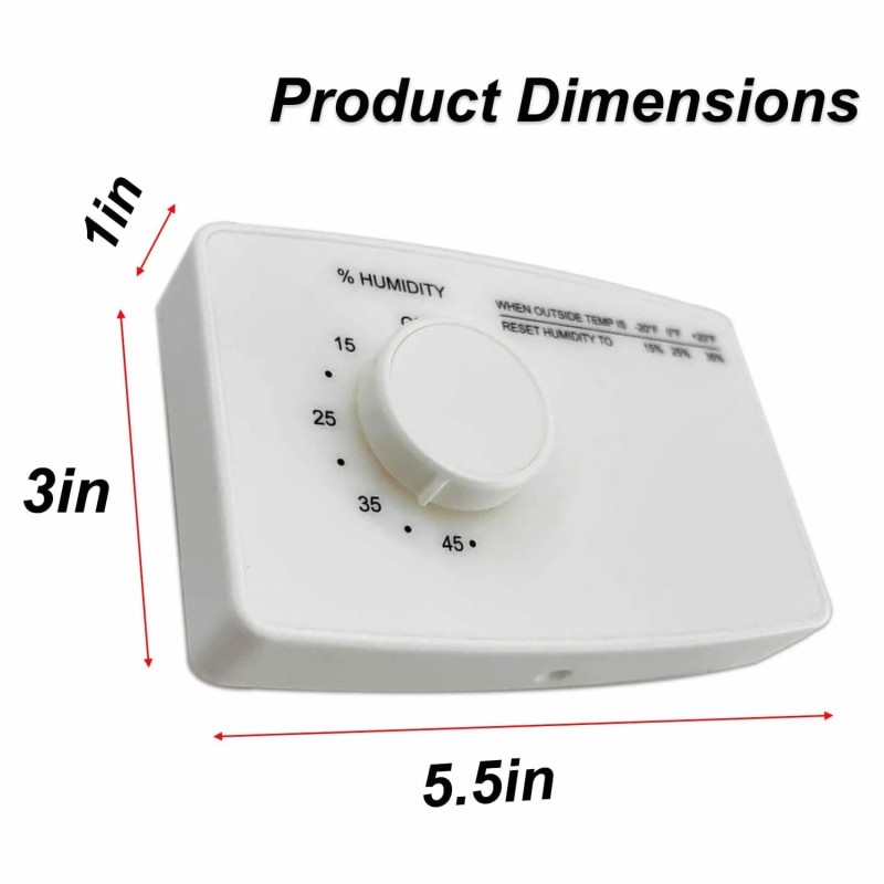 Unbranded 4655 Manual Humidifier Controller For Whole House Humidistat NEW