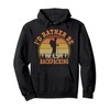 I'd Rather Be Backpacking Hiking Camping Bushcraft Pullover Hoodie