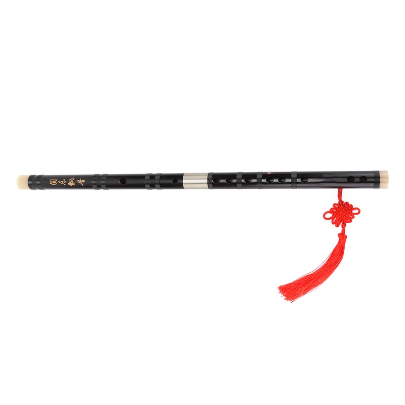 Flute Traditional Handmade Chinese Instrument ReddishBrown Dizi for Music Lover(G