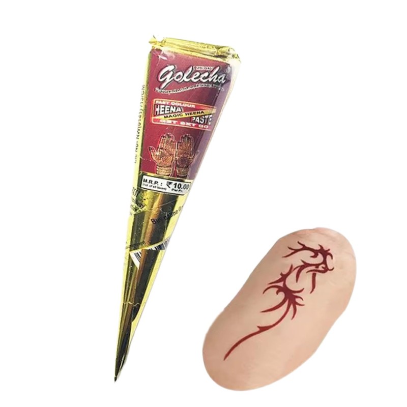 Temporary Tattoo Pen Henna Cone Color Cone Pen Ink Easy