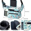 KLERICER Baby Stroller Organizer, Universal Stroller Organizer with Detachable Phone