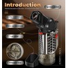 SAMNIU 5 Pack of Torch Lighter, 30° & 45° Rotatable