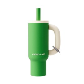 CHaKOLaB BaWang Cup 1050ml Ceramic Inner/Spill-Proof/Long-Lasting Heat Tumbler Mug Insulated Containers:_Oasis