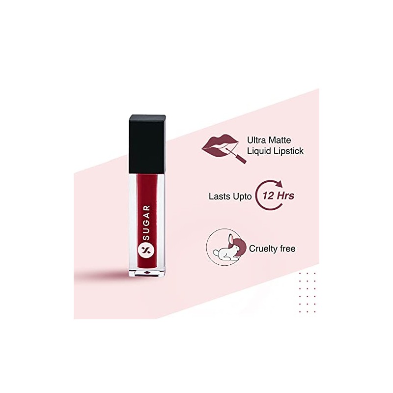 SUGAR Cosmetics Mini Labial Líquido Sugar Smudge Me Not -