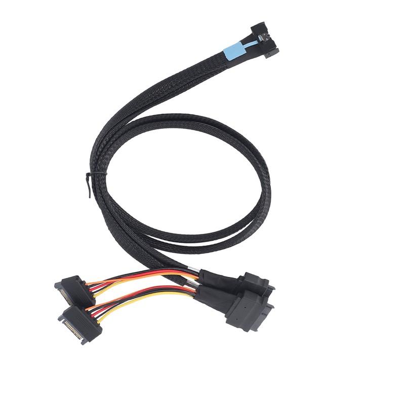 8i 74P to 2xSFF 8639 with 15P Powe Cable Professional
