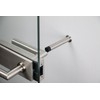 Stoppwerk Wall Mounted Door Stop 10cm - Long Stainless Steel