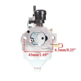 16100-Z8B-871 Carburetor for Honda HRX2175VLA HRX2175VYA HRX217K5HYAA HRX217K5HZAA HRX217K5VKAA HRX217K5VLAA HRX217K5VYAA HRX217KVKA Lawn Mower