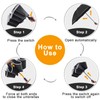 GOHHME Umbrella Storm Resistant Pocket Umbrella Inverted 10 Ribs Umbrella
