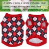 Pet Pig Spring Summer Sleeveless TShirt Pet Vest Sweatshirt Rhombus