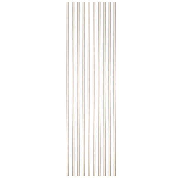Sammons Preston Reusable 18" Drinking Straws, Pack of 10 Flexible Long Straws with 3/16" Diameter Ideal for Drinking from Tall Bottles and Cups, Dishwasher Safe Straws for Smoothies and Thick Liquids
