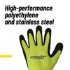 Cressi Conch Dyfiber Gloves, Lime, M