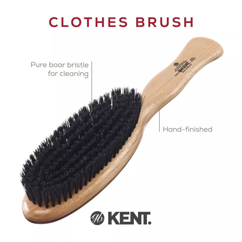 Kent CS1B Clothes Brush, Fabric Lint Remover for Cotton, Wool,
