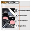 4PCS Car Cup Holder Coaster, 2.7 Inch Honeycomb Non-Slip Car