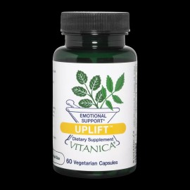 Vitanica, Uplift, Mood and Emotional Support, Vegan, 60 Capsules
