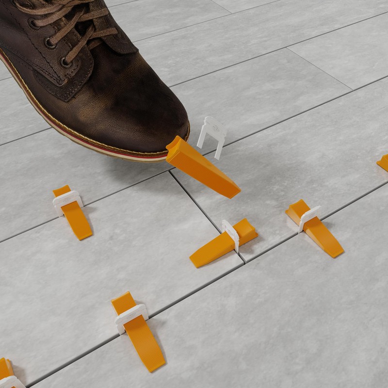 QEP Xtreme Tile Leveling System, Part A, Clips for 1/16"