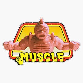 M.U.S.C.L.E Shirt Bumper Sticker Window Vinyl Decal 5"