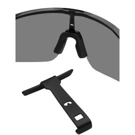 Replacement Wicket for Oakley Sutro Lite OO9463/Sutro Lite AF OO9463A/Sutro Lite Sweep OO9465 (Vented) Sunglasses - 1 Pair(Black)