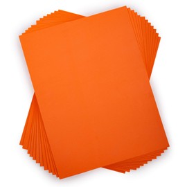 Time 4 Crafts 12-Piece Foam EVA Sheets, 9 x 12 inches, Orange