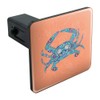 GRAPHICS & MORE Mosaic Crab Tow Trailer Hitch Cover Plug
