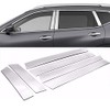 Sizver Chrome Stainless Steel Pillar Posts Accent Covers Compatible With