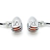 Chrome Heavy Duty Motorcycle Turn Signals Bulb Indicators Blinkers Lights