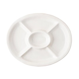 Juliska Puro 15" Crudite Platter - Whitewash
