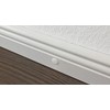KGM Screw Set for Installing Skirting Boards, white