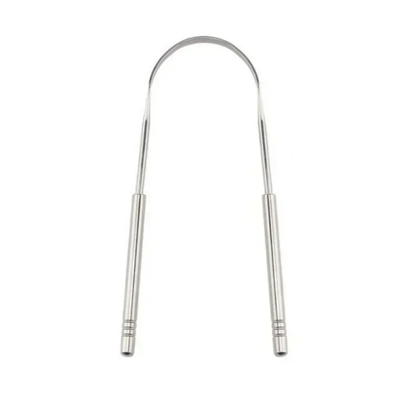 Stainless Steel Tongue Scraper for Daily Oral Care – Reusable