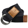 KYEYGWO Canvas Belt for Men and Women, Adjustable Canvas Fabric