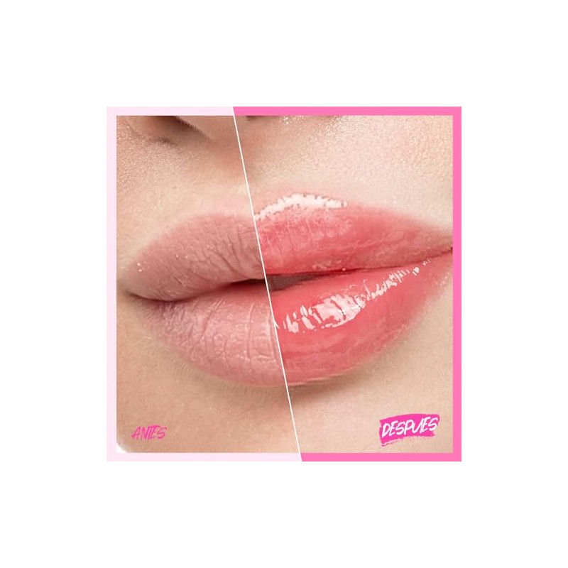 SKINTIFIC Serum Labial Hidratante (04 Rosa baya) - Con péptidos,