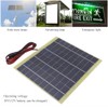 6W 18V Portable Solar Panel Module for Yard Street Lamp