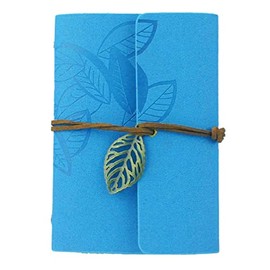 Operitacx Vintage Leather Notebook PU Cover Leather Journal Travel Diary Jotter Magazines for Writing Men