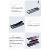 NVMe SSD Enclosure USB3.2 GEN2, 10Gbp/s, RTL9210B Main Control Chip,