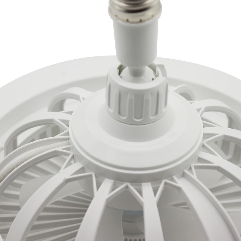 Arightmu 2-in-1 LED Ceiling Fan Light with Remote,3 Speeds &