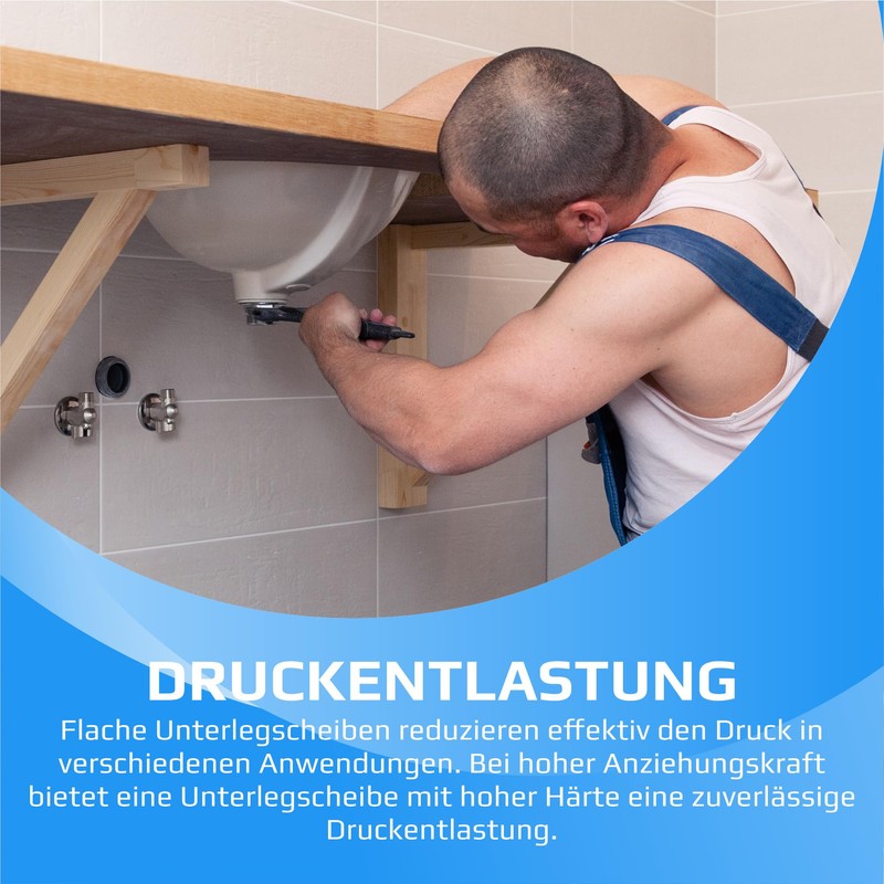 Wide Flat Washer ISO7093