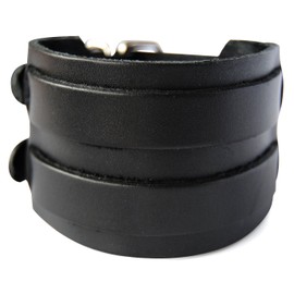 axy Broad Series LAB1-5! Genuine Leather Bracelet Surfer Bracelet for Men, Leather, Without Stone
