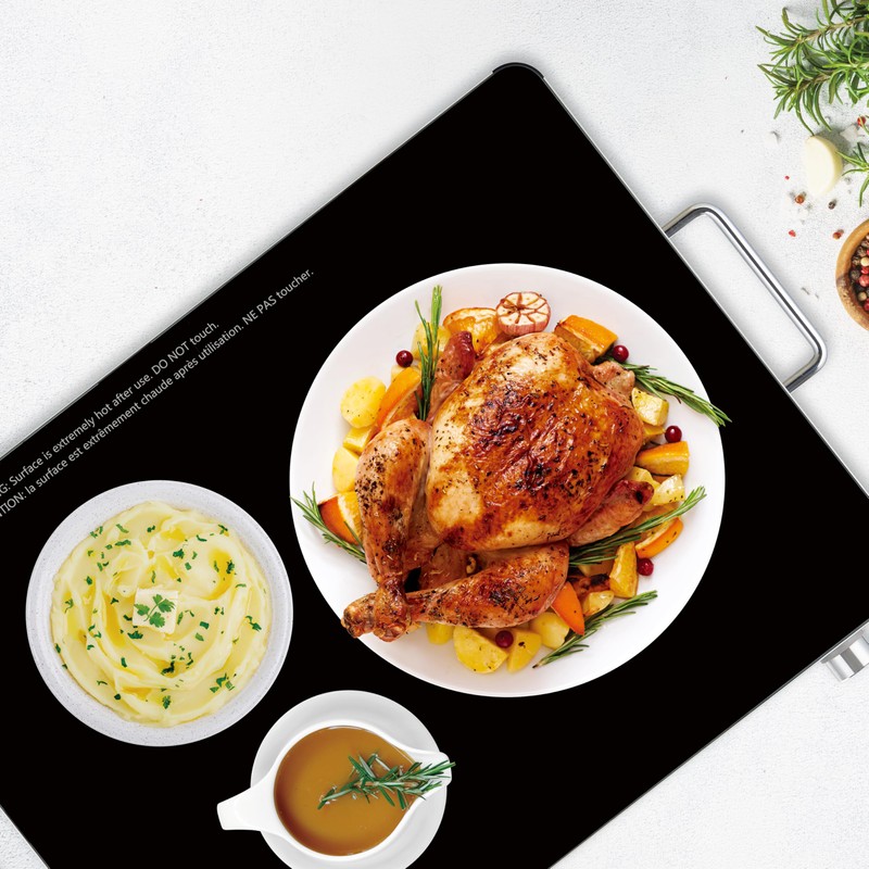 Salton Hotray® XL Tempered Glass Warming Tray