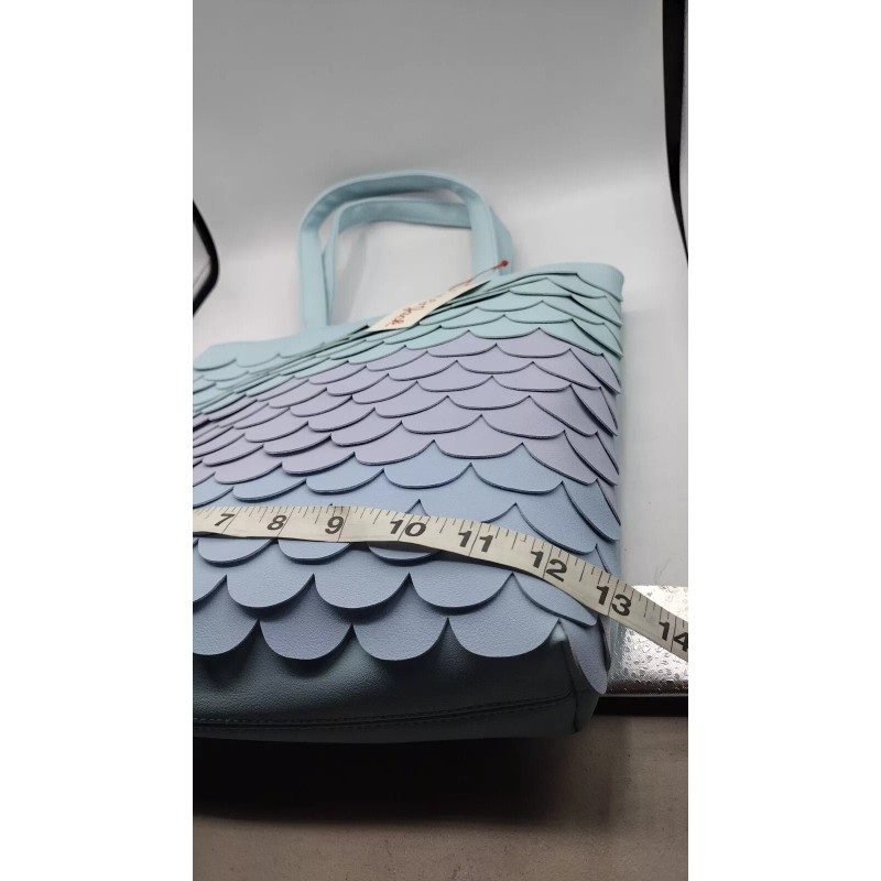 Cat & Jack Girls Mermaid Scaled Totebag Lavender & Purple,Purse