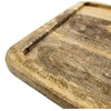 Mango Wood Tray Mango Wood Plate Decorative Brown Light Brown
