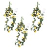 3 Pcs Sunflower String Lights 7.8ft 20 LED Battery Powered
