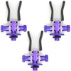 3 Pack of Phoxinus Anodised Aluminium Butt Rests. Adjustable rod