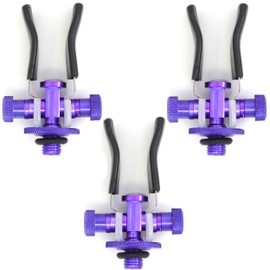3 Pack of Phoxinus Anodised Aluminium Butt Rests. Adjustable rod rests to suit virtually all rods, rod pods, bank sticks etc. Ideal back rests for carp, course and match fishing etc