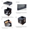 Suhaco Cat Litter Box Enclosure with Lid Hidden Covered Kitten