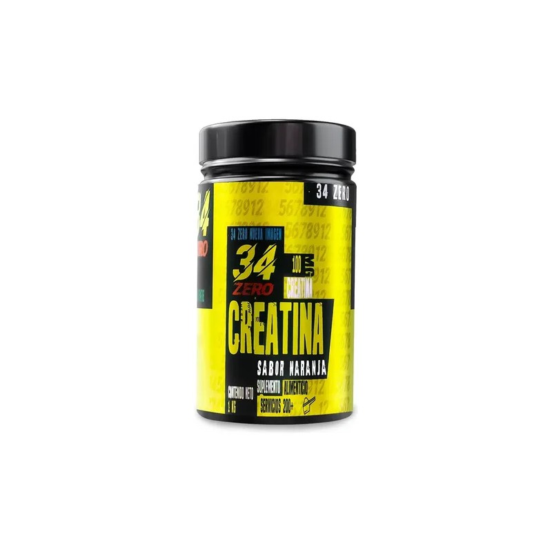 34 Zero Creatina Monohidratada Cu 1kg 2 Piezas