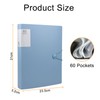 A4 Display Book 60 Pockets, Display Folders A4 with Pockets,